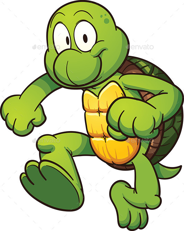 Cartoon Turtle by memoangeles | GraphicRiver